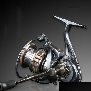 Spinning Reels Fishing Reel Metal Ball Carp All Spool Bearings Water Resistant Gear Ratio Drop Delivery Sports Outdoors Otbpv