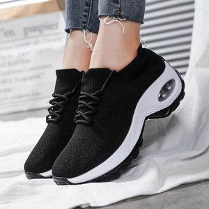 Scarpe casual Donna 2024 Sneakers ortopediche per piattaforma sportiva Bianco Nero Rosso Walking