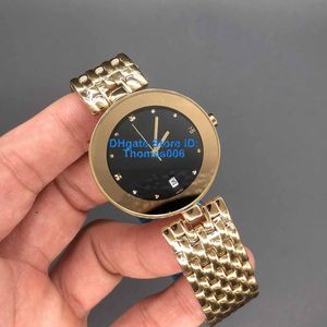 시계 레이디 유명한 현대 금 시계 Qaurtz Fashion Gold Watch Ladies Casual Sport Watch 34mm Quality314T