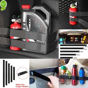 2024 Car Trunk Organizer Elastic Fixing Belt Storage Bag Tapes Fire Extinguisher Fixing Belt Home Car Storage Organizer Tape Tools