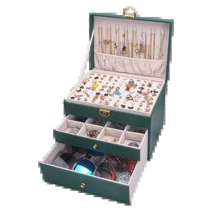 Intimate Design Real Exquisite Jewelry Box Bracelet And Necklace Storage 240315