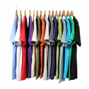 wholesale Drop-Ship T Shirts Men Women 100% Cott Short Sleeve Solid Male Female Tshirts Tees O-Neck Plus Size 4XL Tee shirt r7W2#