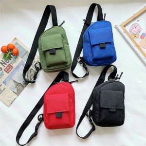 Rucksäcke Koreanische Version Jungen Brusttasche Kinder Sport Kleine Tasche Kinder Freizeit Einzelne Schulter Messenger Paket Stil Paket 220915