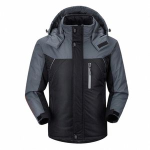 Inverno Parka Homens Windbreak Plus Grosso Quente À Prova de Vento Casacos de Pele Masculino Militar Com Capuz Anorak Jaquetas Jaquetas de Inverno dos homens u5vo #