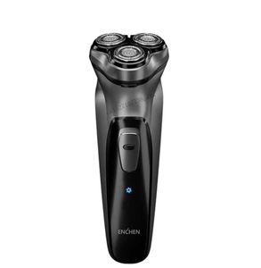 Xiaomi Enchen Blackstone Electric Face Shaver Razor for Men 3DフローティングブレードUSB充電式シェービングBeard Machine5159255