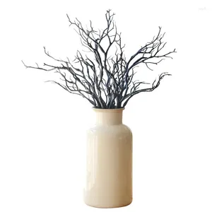 Decorative Flowers Simulated Bouquet Big Tree Branches Forked Forest Hairband Decorations Artificial