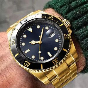 Luksusowe męskie zegarki Watche zegarki męskie mechaniczne automatyczne 40 mm szafirowe składane klamra zegarki 904L Pasek ze stali nierdzewnej Montre de lukse dhgate