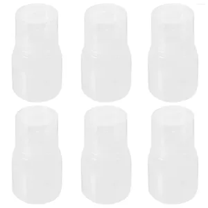 Conjuntos de utensílios de jantar 6 pcs molho garrafa pão com geléia de mel grande molho de salada de diâmetro (180 ml) 6pcs garrafas de viagem para molhos