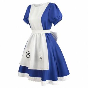 Game Anime Alice Princ Dr Maid Apr Dr Madn returnerar Alice Cosplay Costume For Women Girls Halen Party N6JS#