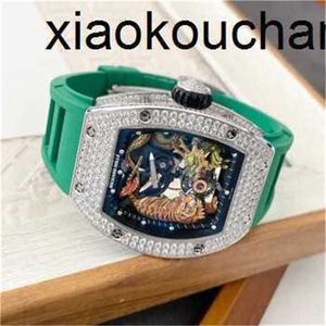 RichasMiers Watch Ys Top Clone Factory Часы Автоматические часы из углеродного волокна RM50-01 Tuo Маховик с сапфировым стекломZYET