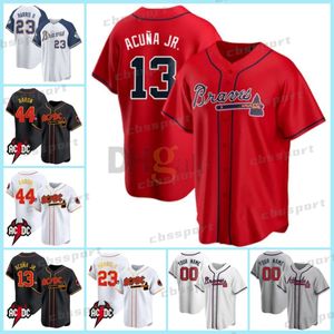 2024 ACDC VAPOR 13 Ronald Acuna Jr. Beyzbol 28 Matt Olson Jersey 7 Dansby Swanson 54 Maksimum Fried Braves Austin Riley Ozzie Albies Dale Murphy Marcell Ozuna Eddie Rosario