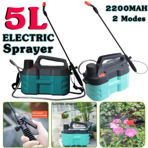 Albums 5l Electric Sprayer Garden Automatic Pesticide Sprayer Spray Gun Rechargeable Plant Sprayer Bottle Sprinkler Watering Can Garden