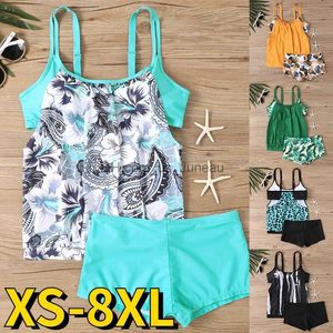 Women's Swimwear Beachwear Monokini Swimsuit Bathing Suit Sexy High Waist Summer New Design Printing Bikini Women Two Piece Tankini Swimwear T240328