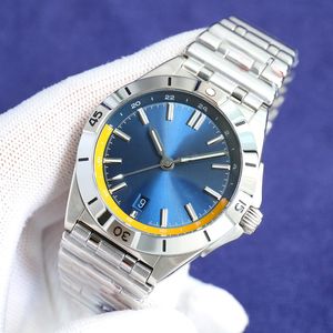 Watchmen Tasarımcı İzler Otomatik Mekanik Hareket İzle 42mm ince paslanmaz çelik şerit ve kasa safir kristal takvim izle Montre de lüks gündelik saat