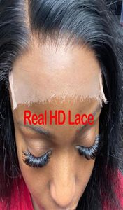 Niewidoczne prawdziwe cienkie koronkowe zamknięcie 4x4 5x5 HD z wiązkami zajmuje się Virgin Human Hair Sprzedawcy Straght Wave Body Produres5903475