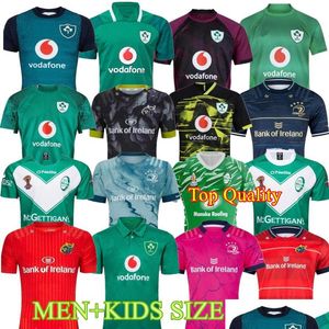 Męskie koszulki 2023 NOWOŚĆ IRLANLANDA RUGBY Jerseys Bluza Mężczyźni Kids Johnny Ton Carbery Conway Cronin Earls Healy Henderson Henshaw Otz1u