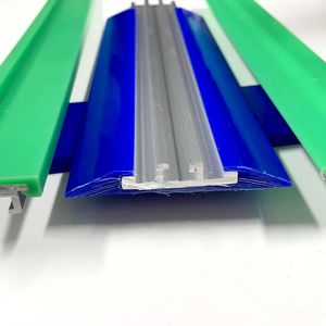 Custom cushion rail plastic polymer polyethylene big C small C cushion rail guide conveyor transform guide rail wear bar factory direct sales