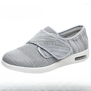 Casual Shoes Mesh Air Cushion Flat Bottom Anti Slip Cudioning Bekväm andlig lättvandringsduk