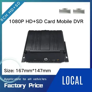 Veículo carro 8ch 4g gps wifi 1080p hd dvr móvel visão remota mdvr para caminhão van ônibus