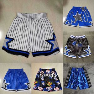 OrlandoMagicmen Throwback Basketball Shorts pocket