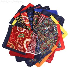 Farmettili personalizzati Smith Luxury 33x33cm Hand Hango grande PAISLEY POT Pocket Pocket Square Ultra-Fine Schermata Mens Stampato Hanksl2405