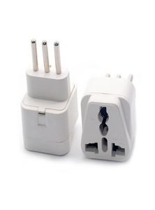 Universal UKUSEUAU do Włoch Włoch Włoch 3Pin Travel Converter Adapter Type L Adapter wtyka