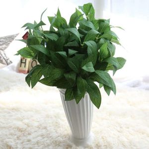 Cabeça de planta 7 parede com decoração folhas de louro simulação flor para casamento natal ocasião de ano novo