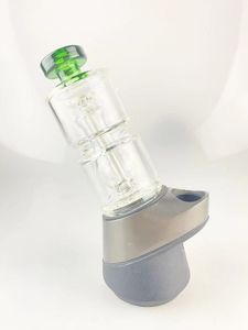 glass pipes ottle type peak & carta top mouthpipe colored with grass green beautifully designed welcome to order