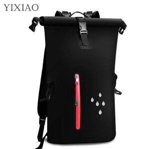 Bags YIXIAO Outdoor Rafting 25L Waterproof Bag Camping Swimming Diving PVC Water Resistance River Trekking Floating Sack