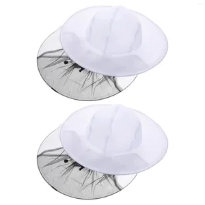 Confezione regalo Cappello in velo bianco per apicoltura Insetti Forniture professionali per apicoltura Doppio filo