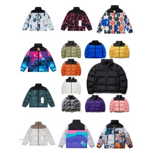 男性冬のジャケットの女性ダウンパーカー刺繍下ジャケットノースウォームパーカコートフェイスメンズパフジャケットレタープリントアウトウェア複数のカラー印刷ジャケット