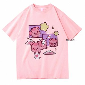 Anime T Shirt Kawaii Yağ Net Valentine Rerto Sıcak Fi Erkekler Harajuku Estetik Tshirt Unisex Street Giyim Pamuklu Tees Gömlekler 26d4#