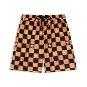 Fashion Mens Designers shorts Quick Drying Geometric pattern SwimWear Printing Summer Board Beach Pants Men Swim Short 04
