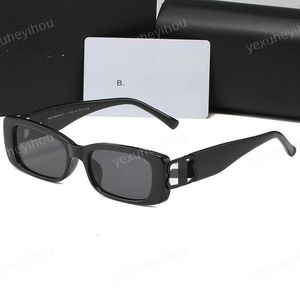 New Balengiaga Sunglasses Bb Sunglasses Retro Small Rectangle Men Women Designer BB Sun Glasses Cat Eye Square Ladies Shades double B logo unisex sunglasses A5