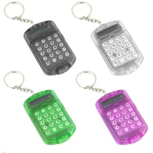 Creative Mini Calculator Creative Pocket Flip Transparent Exam Portable Small Student Calculator TH27