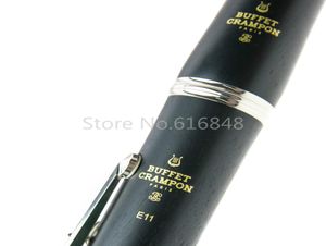 BUFFET E11 Novo clarinete Bb com 17 teclas de alta qualidade baquelite ébano tubo preto clarinete instrumentos musicais com estojo 3208886