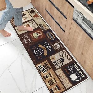 Bath Mats Washable Kitchen Floor Mat Room Decoration Non-slip Water-absorbing Entrance Rug Long Rectangle Doormat Bathroom