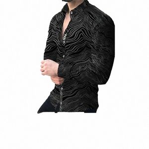 2023 camisa de luxo primavera outono masculino europeu e americano fi 3d impresso camisa casual solto cardigan lg manga camisa 6xl d56v #