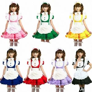 Inu x Boku SS 7 colori Lolita Sweet Apr Maid Dr Meidofuku Abiti uniformi Costumi anime cosplay H4cF #