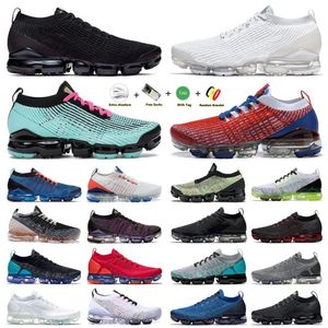 Knit 3.0 Herren Damen Laufschuhe Sounth Beach Triple Black White Orange Blue Fury Multi Color Pink Rose Oreo Teal USA Glow Green Trainer Walking Sport Sneakers 36-45