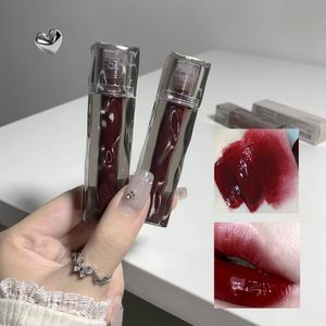 6 цветов, зеркальный блеск для губ, увлажняющий крем, жидкая помада, водостойкая прочная розовая губная помада, корейская натуральная косметика 240313