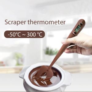 Многофункциональный цифровой шпатель-термометр для приготовления шоколада, выпечки, перемешивания, измеритель температуры, кухонные аксессуары