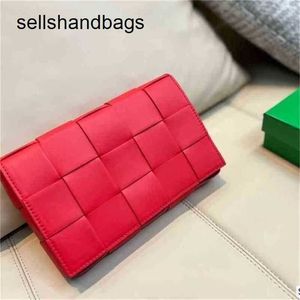 Crossbody Bag Cassettes BottegVenetas Genuine Leather 7a Intrecciato Handbag brand soft contrast