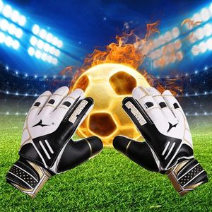 Goalkeeper Gloves Strong Grip Goalie Soccer Glove Football with Finger Support 3 Size Optional 240318