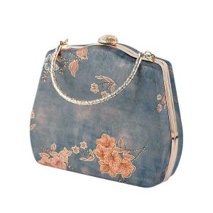 Umhängetaschen Neuer Stil Nationale Seide Abendanzugtasche Tragbare Han Cheongsam Einzelne Schulter Diagonales Kleid 24042722