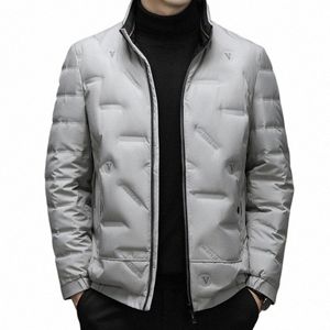 white Duck Down Jacket Men Winter Warm Solid Color Hooded Coats Thick Parka Mens Jackets Outdoor Coat Q32 L5Je#