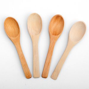 Spazio di legno Spoon Miele in polvere in violazione del cucchiaio non verniciato in legno/cucchiaio dipinto