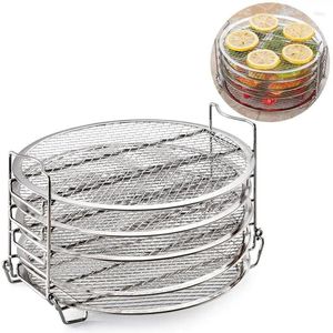 Double Boilers Kapmore Cooking Dehydrator Rack Creative 5-Layer Stand Grill For Air Fryer Home Baking Tools