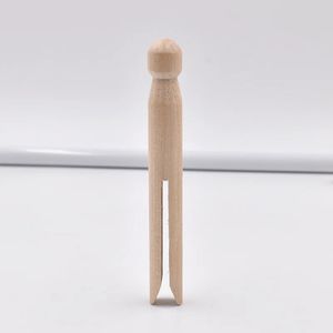 10x Natural Wood Dolly Peg Traditional Dolly Style Wooden Clothes Pegs Dolly Clothespins Round Wooden Clothes Pins Wooden Crafts