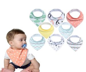 Sprzedawanie uroczych trójkątnych ręczników w ślinie Burp Cloths Bandana Baby BIBS 100 Organic Cotton Bandana Troy BIBS2879462